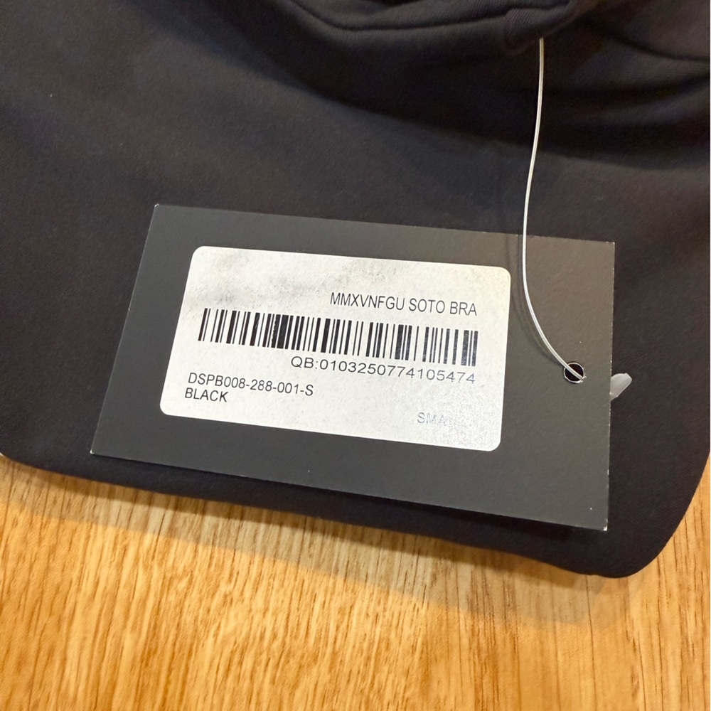 Darc Sport MMXV NFGU Soto Sports Bra Black Size Small – NWT sold out rare - Picture 4 of 5